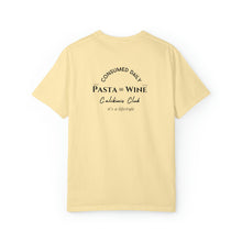 Load image into Gallery viewer, Unisex pasta &amp; wine tshirt
